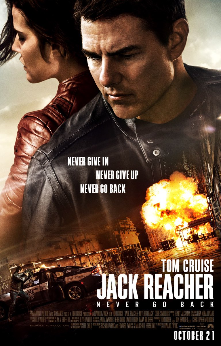 Jack Reacher 2 Asla Geri Dönme